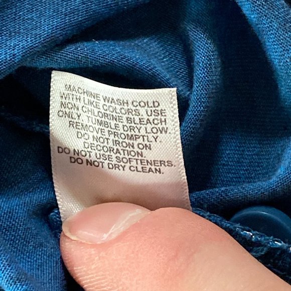 Magellan Outdoors T-Shirt Mens Size Adult XL Blue Buttons Short Sleeve - Picture 8 of 11